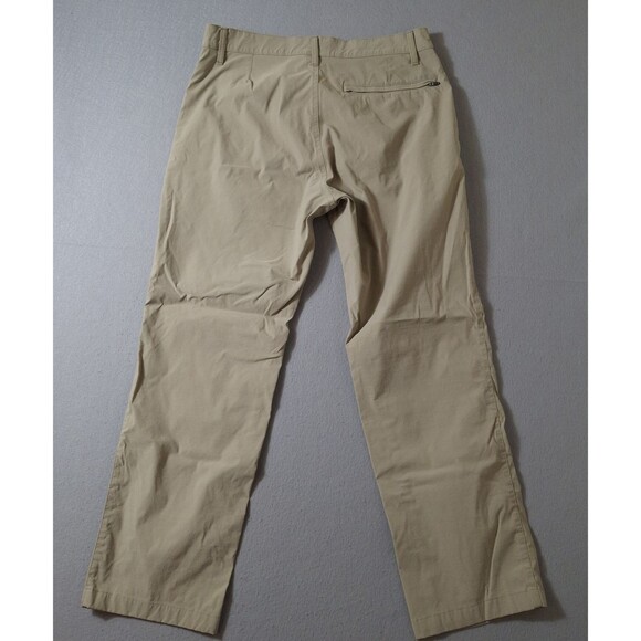 Eddie Bauer Pants Size 32X30 Khaki Takeoff Chino Straight Hiking Stretch - Picture 9 of 10